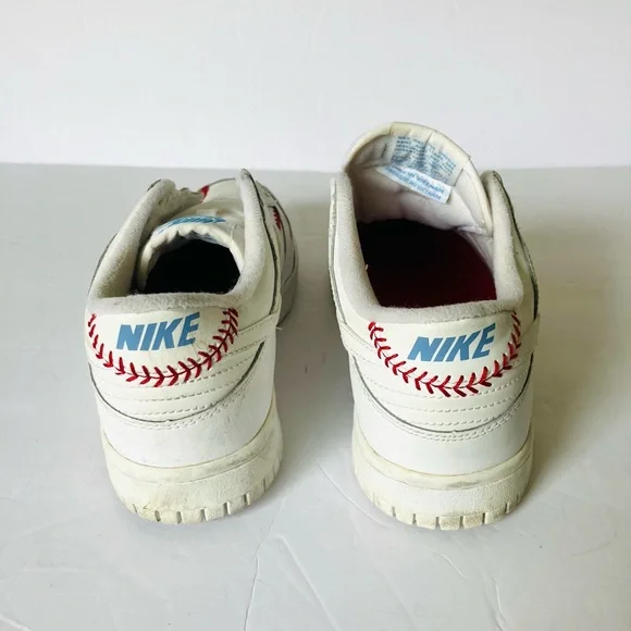 NIKE DUNK LOW OPENING DAY! BASEBALL MLB DIAMOND SERIES Nike 310569-115 SIZE 5Y - Picture 3 of 7